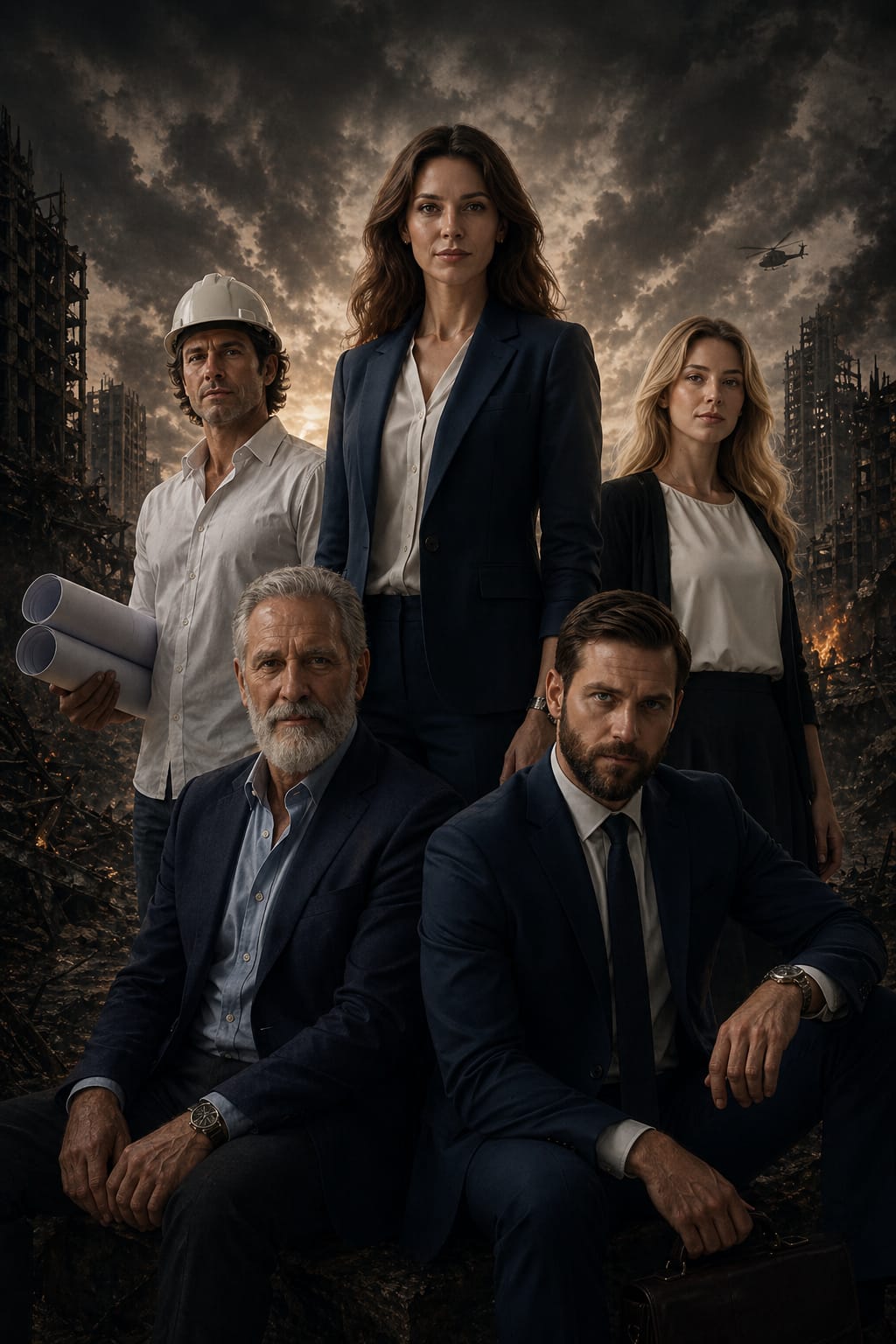 Imagem dos sobreviventes de Desolação