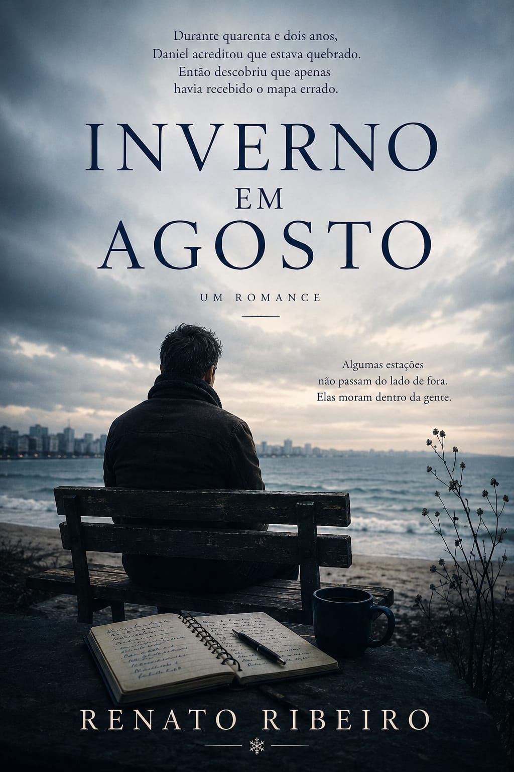 Imagem de divulgação do livro Inverno em Agosto